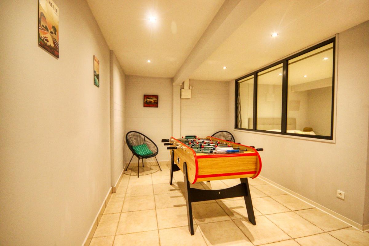 Location villa luxe Martinique - Salle Babyfoot